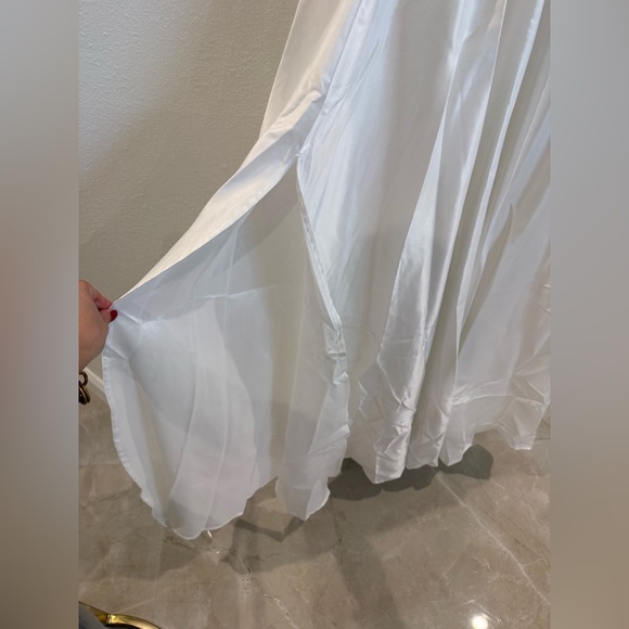 Elegant One-Shoulder Formal Gown NWOT - Picture 4 of 7